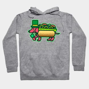 Chicago-Style Shamrock Dog Hoodie